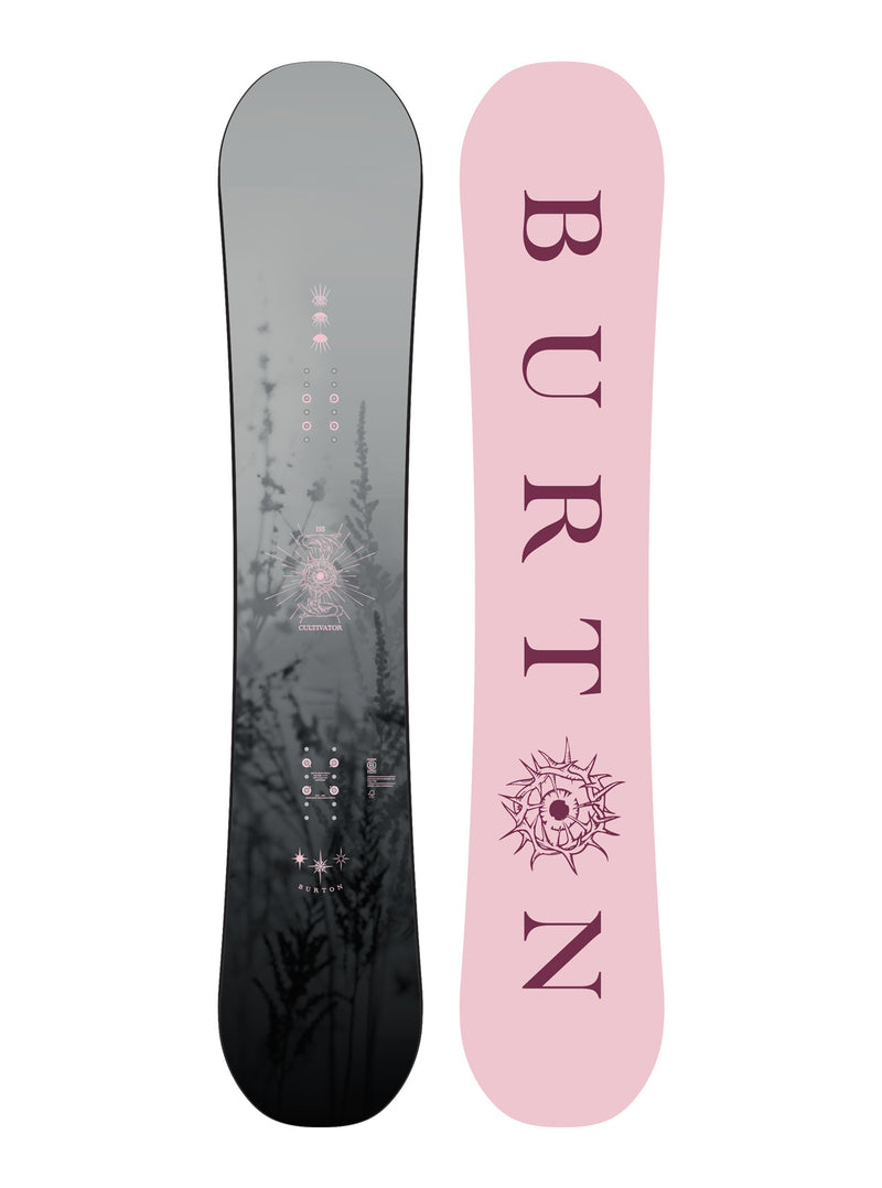 Load image into Gallery viewer, Burton Women's Cultivator Flat Top Snowboard 140 Mist 311721048Q-140
