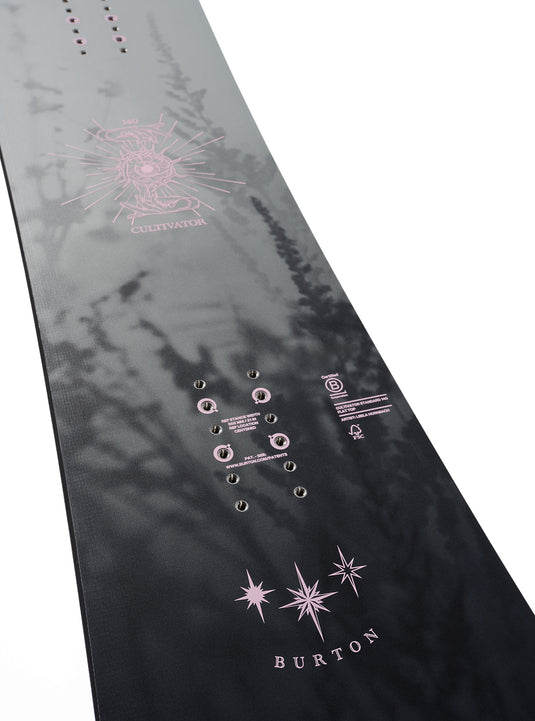 Burton Women's Cultivator Flat Top Snowboard 140 Mist 311721048Q-140