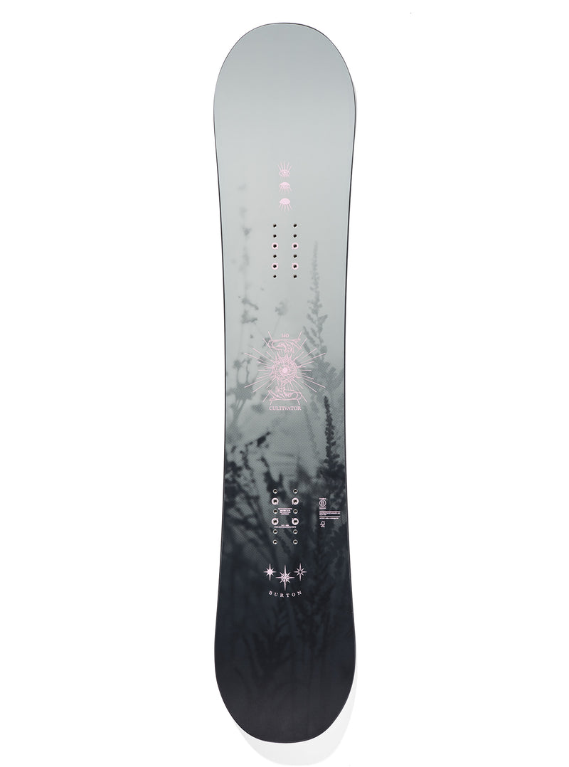 Load image into Gallery viewer, Burton Women's Cultivator Flat Top Snowboard 140 Mist 311721048Q-140
