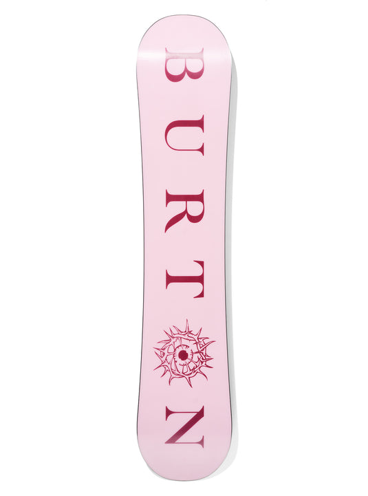Burton Women's Cultivator Flat Top Snowboard 140 Mist 311721048Q-140