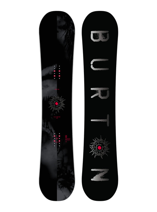 Burton Men's Cultivator Flat Top Snowboard 155 Wide Dark Mist 3117210FD2-155W