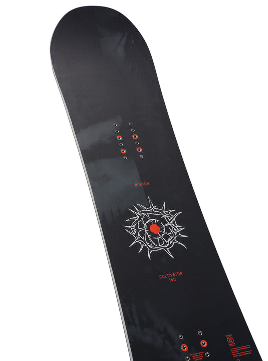 Burton Men's Cultivator Flat Top Snowboard 155 Wide Dark Mist 3117210FD2-155W