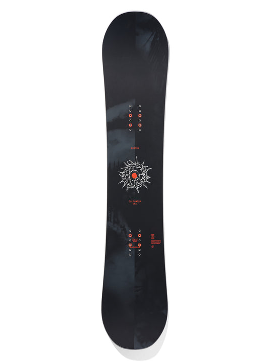 Burton Men's Cultivator Flat Top Snowboard 155 Wide Dark Mist 3117210FD2-155W