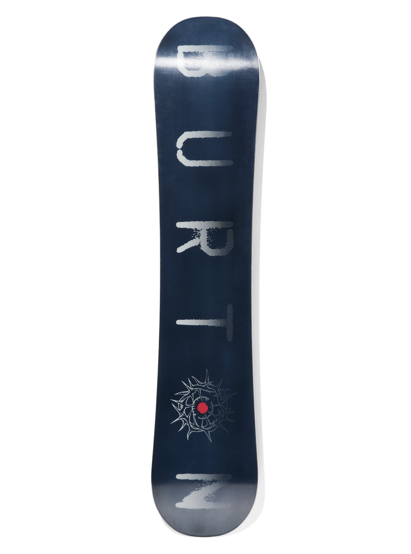 Load image into Gallery viewer, Burton Men's Cultivator Flat Top Snowboard 155 Wide Dark Mist 3117210FD2-155W

