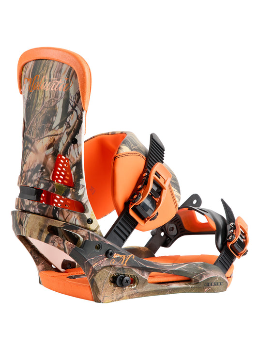 Burton Men's Malavita X Snowboard Bindings Camo 3118510B64