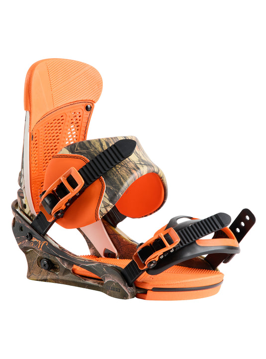 Burton Men's Malavita X Snowboard Bindings Camo 3118510B64