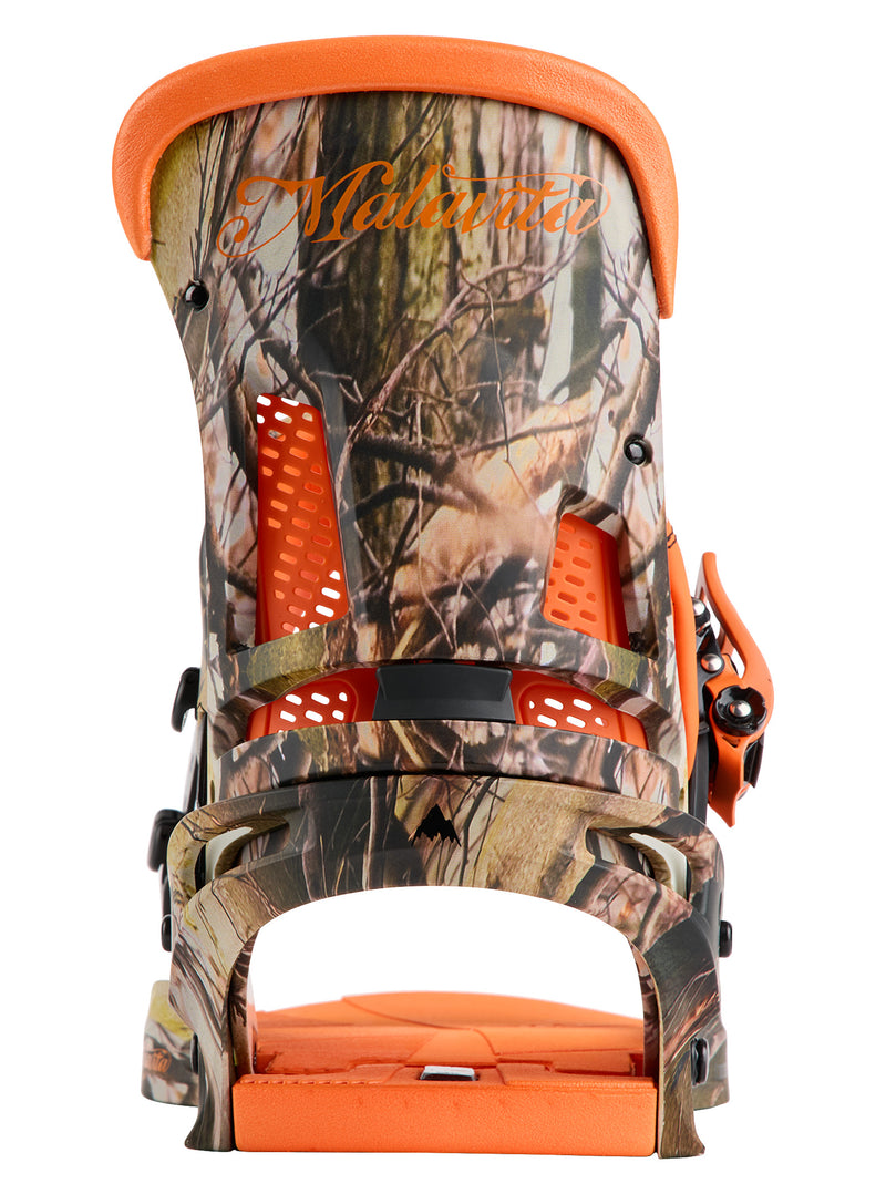 Load image into Gallery viewer, Burton Men's Malavita X Snowboard Bindings Camo 3118510B64
