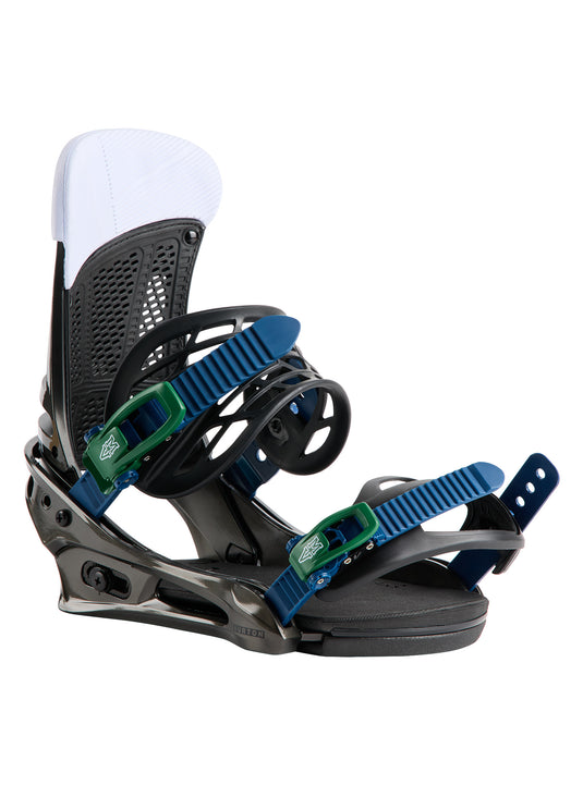 Burton Men's Malavita Snowboard Bindings Black Fade 311861BQ21