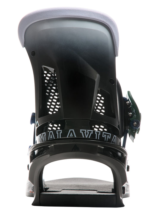 Burton Men's Malavita Snowboard Bindings Black Fade 311861BQ21