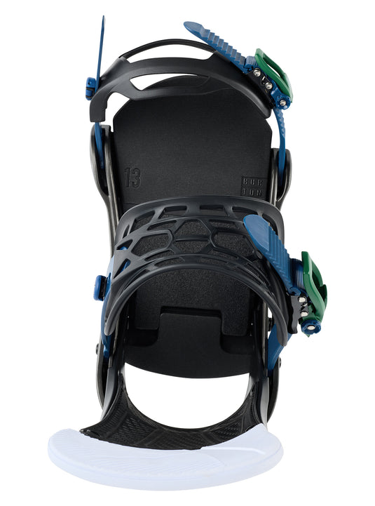 Burton Men's Malavita Snowboard Bindings Black Fade 311861BQ21