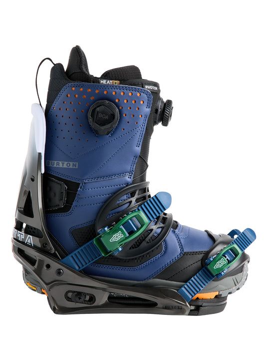 Burton Men's Malavita Snowboard Bindings Black Fade 311861BQ21