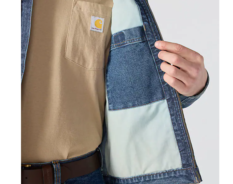 Load image into Gallery viewer, Carhartt Men's Denim Detroit Jacket Muskegon 107327-HT6

