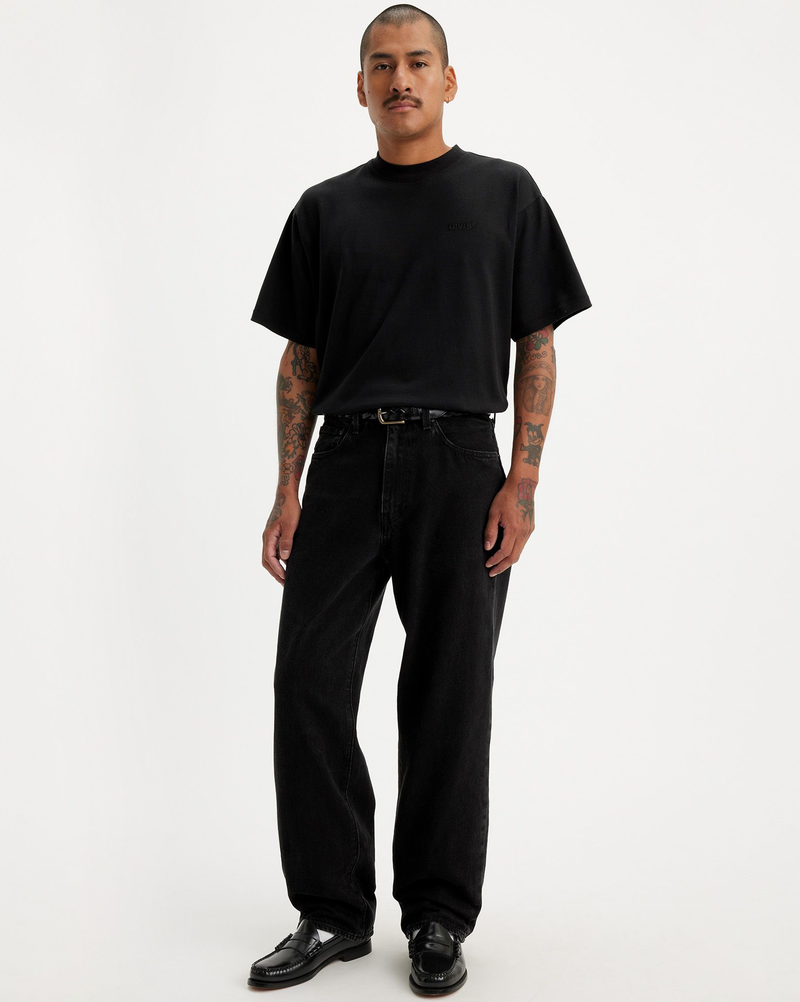 Load image into Gallery viewer, Levi&#39;s Mens&#39; 568™ Loose Straight Jeans Black 290370066
