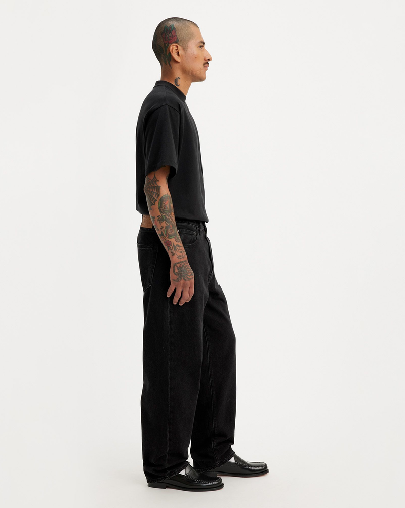 Load image into Gallery viewer, Levi&#39;s Mens&#39; 568™ Loose Straight Jeans Black 290370066
