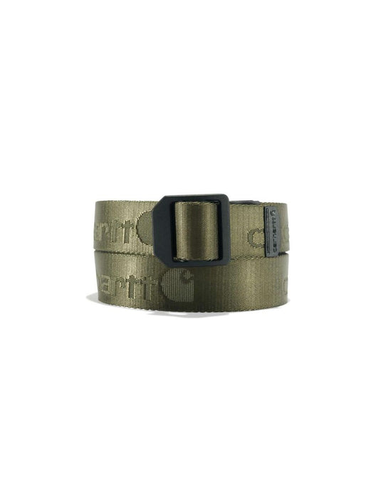 Carhartt Mens' Nylon Webbing Ladder Lock Belt Army Green A0005768-301