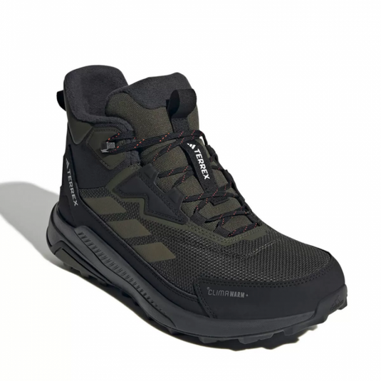 Adidas Terrex Men's Anylander Mid Lea Climaproof Shoes Olive Strata/Core Black/Shadow Olive KH8877