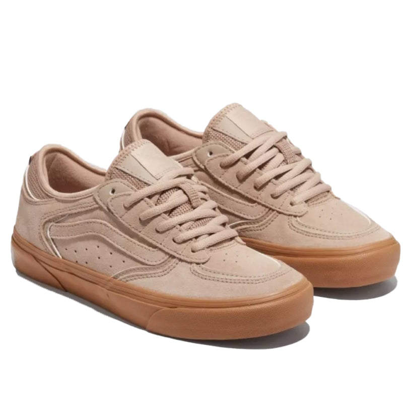 Load image into Gallery viewer, Vans Men&#39;s Skate Rowley Shoes Suede Tan/Gum VN0A2Z3O4NF
