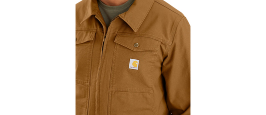 Carhartt Men's Rugged Flex™ Duck Berwick Jacket Brown 105748-BRN