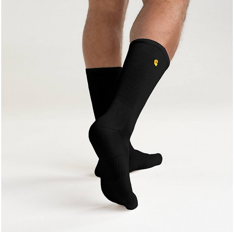 Load image into Gallery viewer, Carhartt Men's Force Midweight Crew Sock 2-Pack Black SC2252M-BLK
