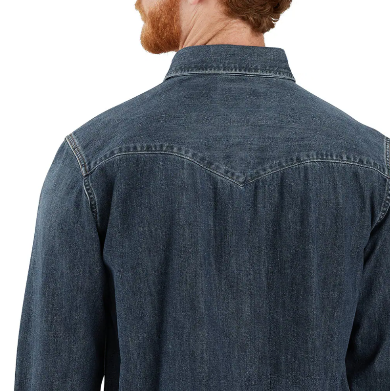 Load image into Gallery viewer, Carhartt Men's Montana Denim Relaxed LS Shirt Wyatt 106429-HK3
