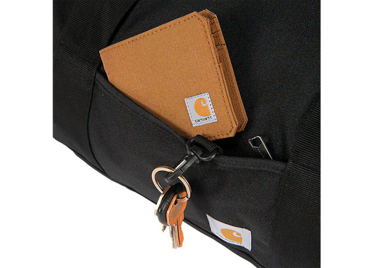Carhartt Unisex 40L Classic Round Duffle Bag Black 803370-001