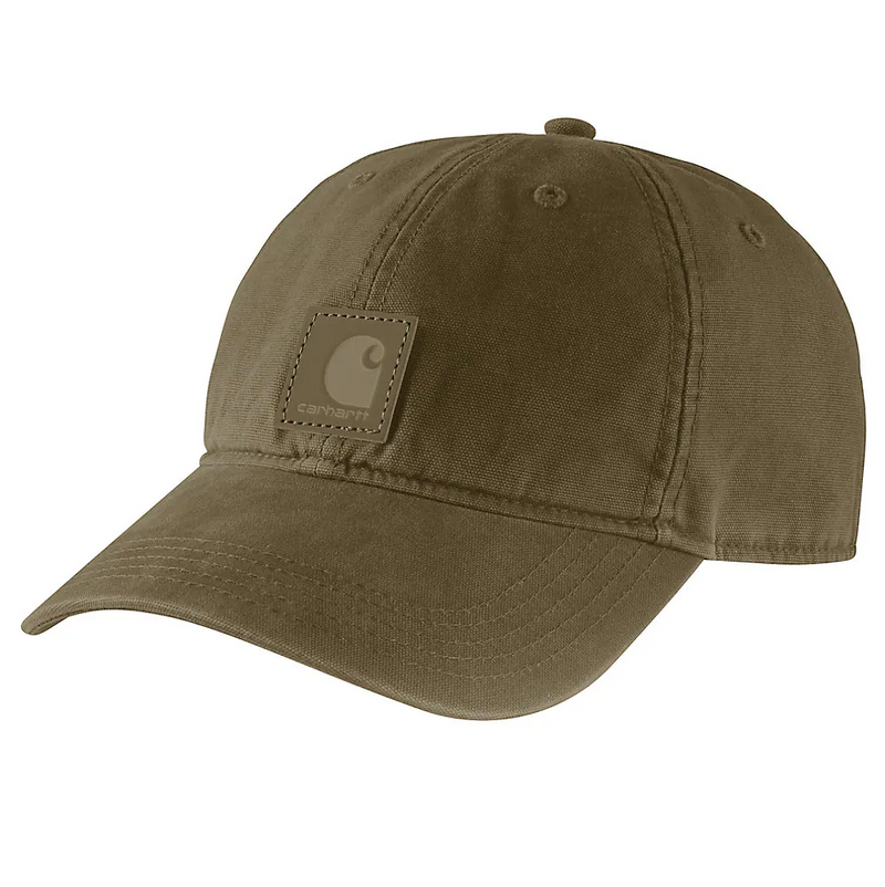Load image into Gallery viewer, Carhartt Unisex Odessa Leatherette Cap Burnished Logs 100289-GN6
