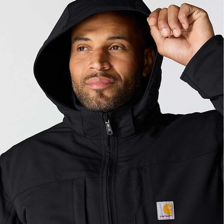 Load image into Gallery viewer, Carhartt Men's Camden Cryder Jacket Black 106006-N04
