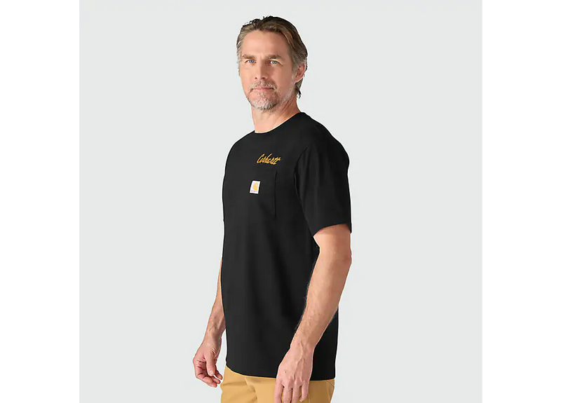 Load image into Gallery viewer, Carhartt Men's Irvine Relaxed Hardwork T-shirt Black 107735-N04
