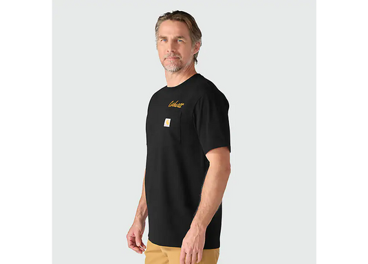 Carhartt Men's Irvine Relaxed Hardwork T-shirt Black 107735-N04