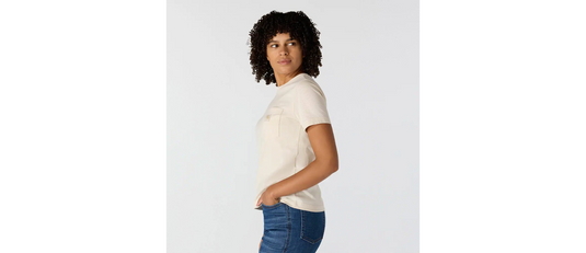 Carhartt Women's Irvine Relaxed T-Shirt Eggshell 107391-W39