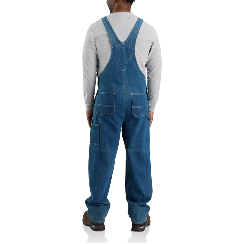 Load image into Gallery viewer, Carharrt Mens&#39; Loose Fit Denim Bib Overall Darkstone 104672-DST
