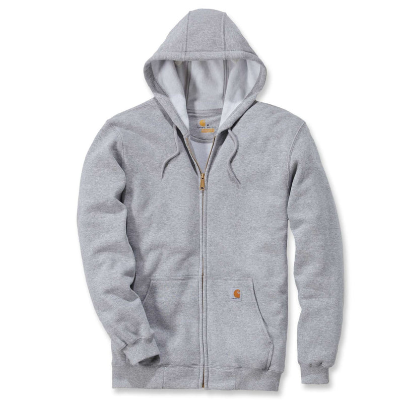 Load image into Gallery viewer, Carhartt Mens&#39; Loose Fit Midweight Full-Zip Sweatshirt Heather Gray K122-HGY
