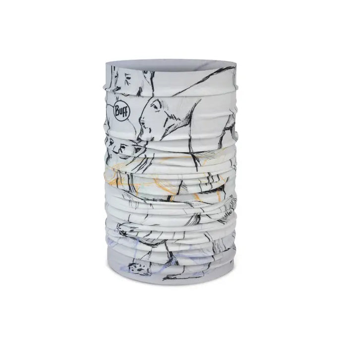 Buff Kids' Original EcoStretch Neckwear Bargy White 136639.000.10.00