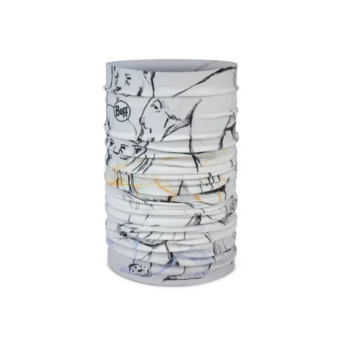 Load image into Gallery viewer, Buff Kids&#39; Original EcoStretch Neckwear Bargy White 136639.000.10.00
