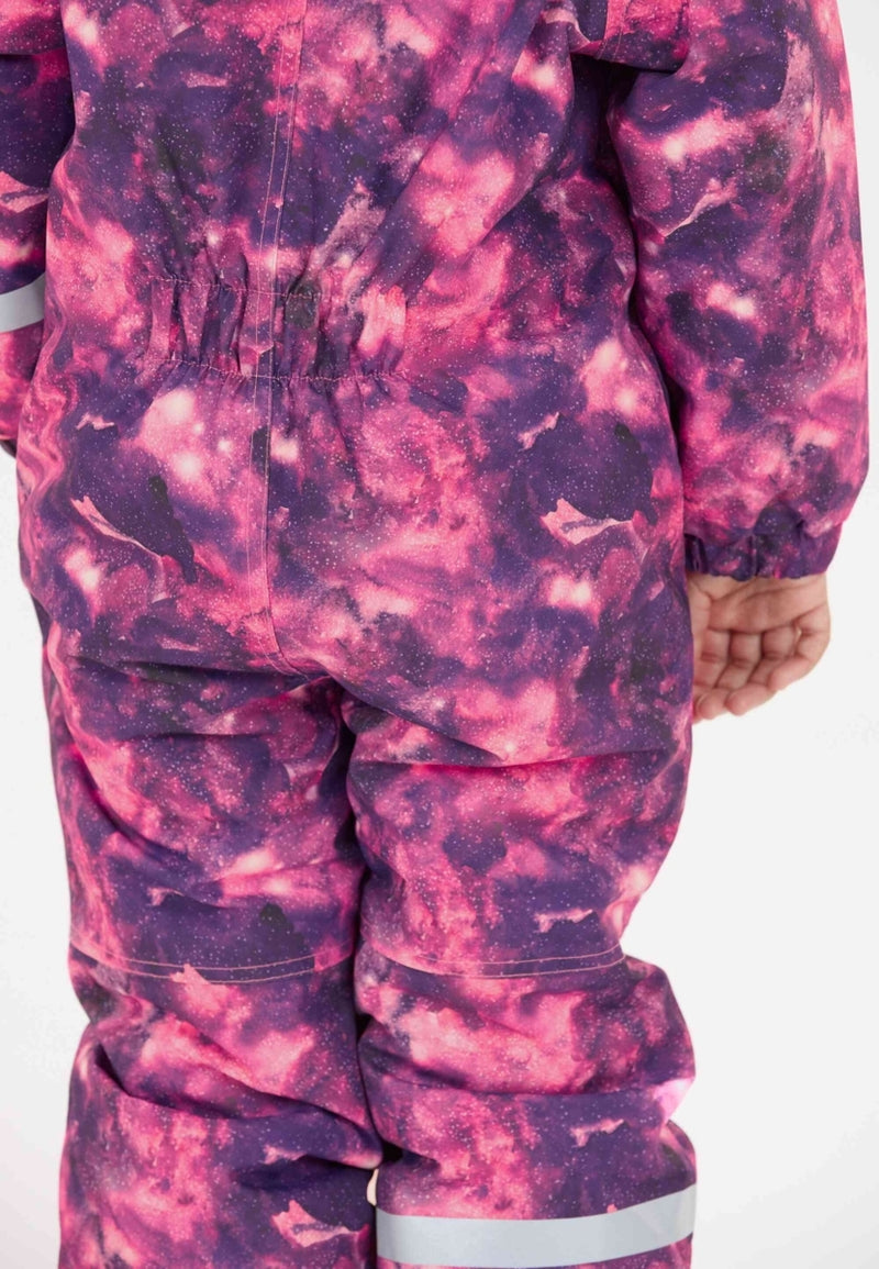 Load image into Gallery viewer, Zig Zag Kid's Tower Printed Coverall (2-5 Years) W-Pro 10000 Dark Purple Z213005-4078
