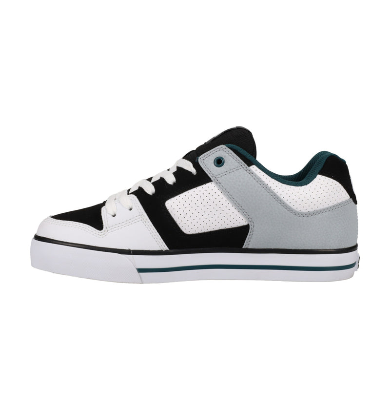 Load image into Gallery viewer, DC Men&#39;s Pure Shoes White/Black/Teal 300660-NTI
