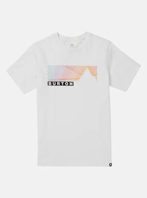 Burton Unisex Elmore Short Sleeve T-Shirt Stout White 3020110A26