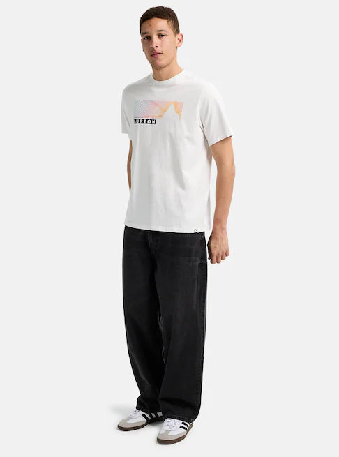 Load image into Gallery viewer, Burton Unisex Elmore Short Sleeve T-Shirt Stout White 3020110A26
