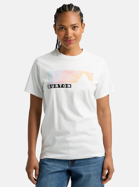 Load image into Gallery viewer, Burton Unisex Elmore Short Sleeve T-Shirt Stout White 3020110A26
