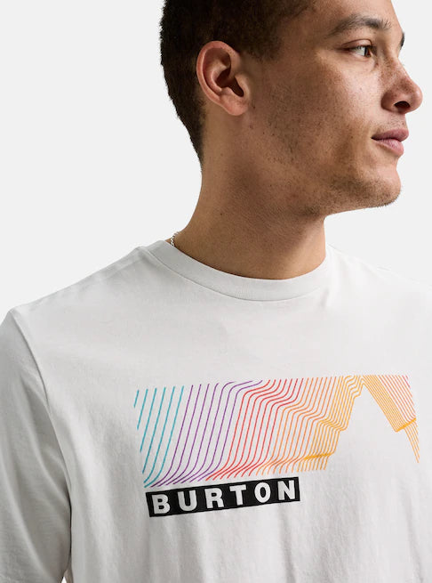 Load image into Gallery viewer, Burton Unisex Elmore Short Sleeve T-Shirt Stout White 3020110A26
