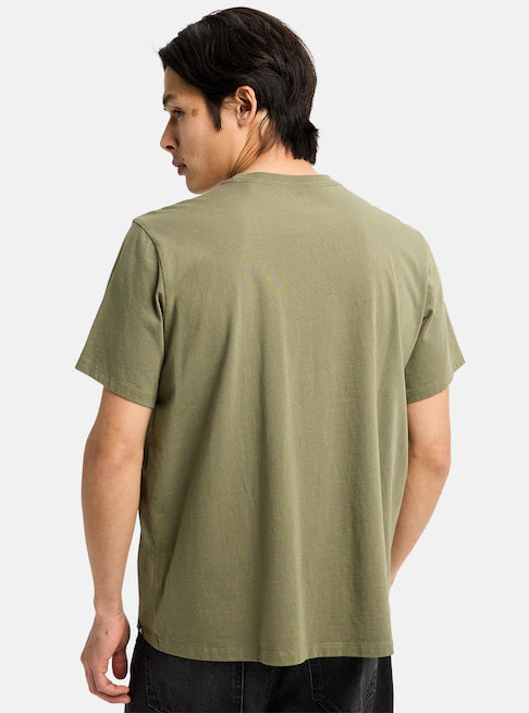 Load image into Gallery viewer, Burton Unisex Elmore Short Sleeve T-Shirt Forest Moss 3020110AA9
