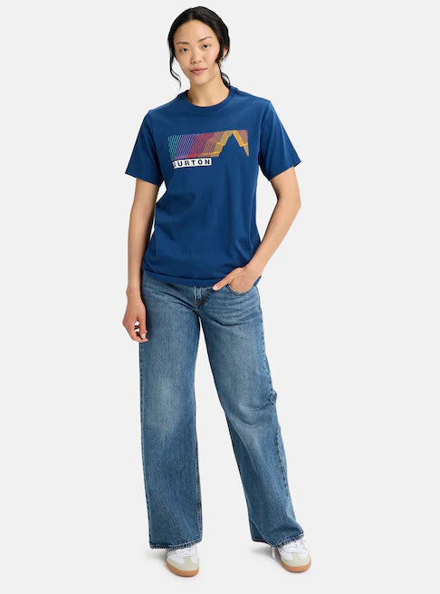 Burton Unisex Elmore Short Sleeve T-Shirt Nightfall 3020110ABG