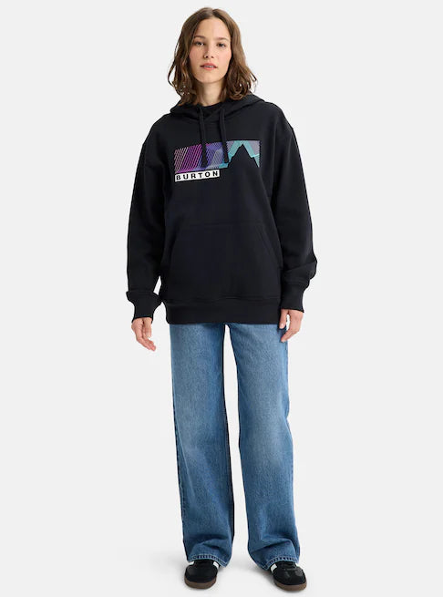 Burton Unisex Elmore Pullover Hoodie True Black 3020510A04