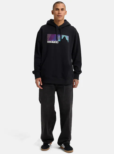 Burton Unisex Elmore Pullover Hoodie True Black 3020510A04
