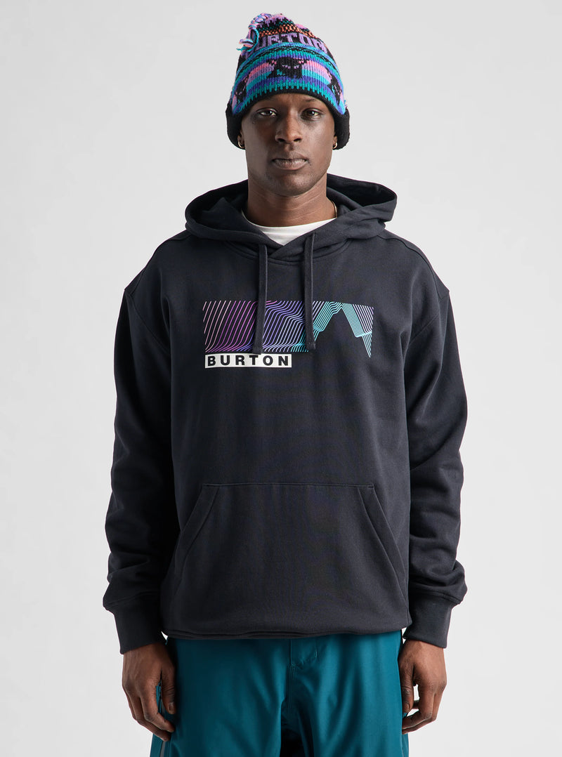 Load image into Gallery viewer, Burton Elmore Pullover Hoodie True Black 3020510A04
