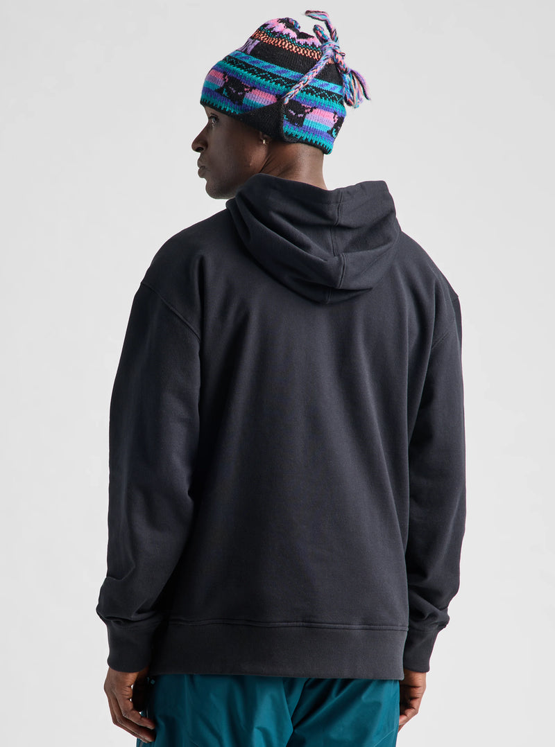 Load image into Gallery viewer, Burton Elmore Pullover Hoodie True Black 3020510A04
