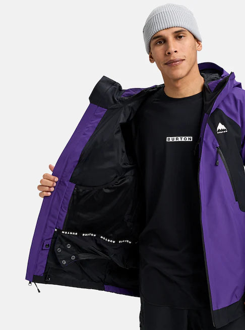 Load image into Gallery viewer, Burton Men's Reserve GORE-TEX 2L Snow Jacket Prism Violet/True Black 3024110E4E
