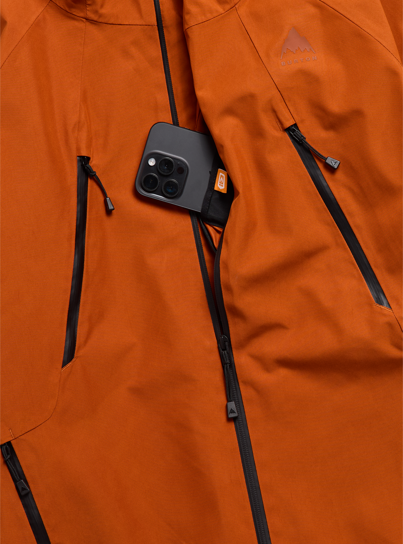Load image into Gallery viewer, Burton Men's Reserve GORE-TEX 2L Snow Jacket Spiced Chai 3024110E9W
