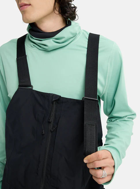 Load image into Gallery viewer, Burton Men&#39;s Reserve GORE-TEX 2L Bib Pants True Black 3024510A04
