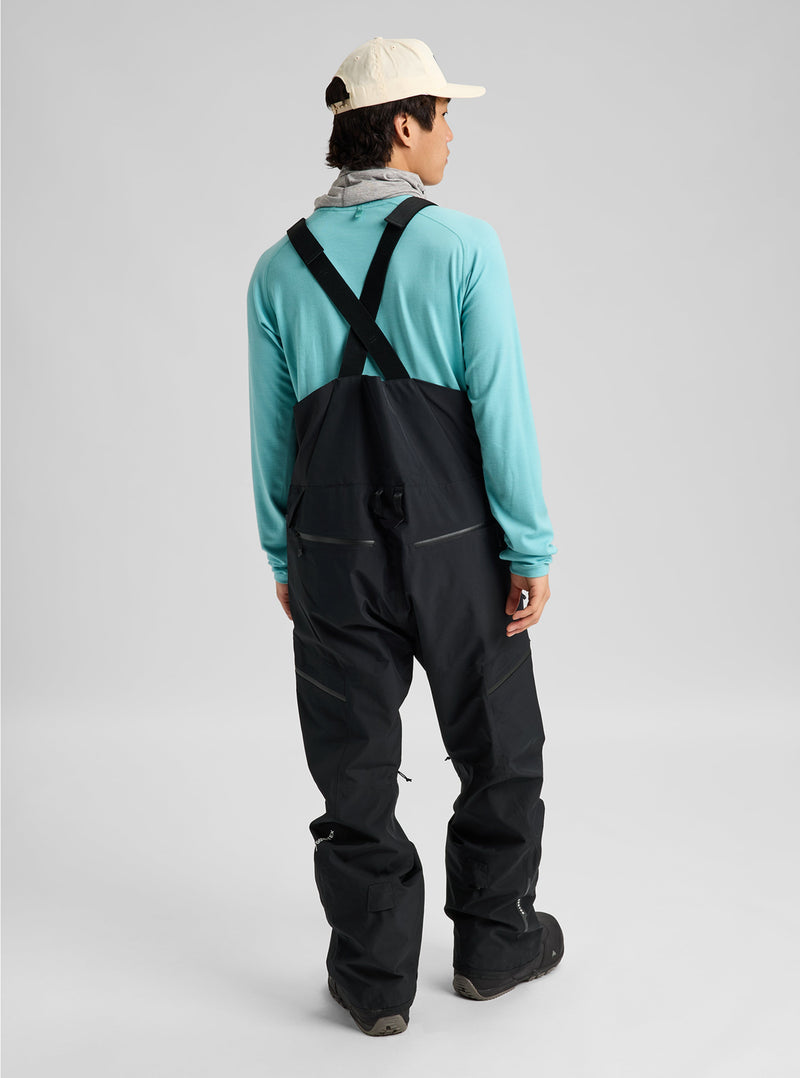 Load image into Gallery viewer, Burton Men's Reserve GORE-TEX 2L Bib Snow Pants True Black 3024510A04
